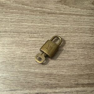 Louis Vuitton Brass Key & Lock #300 RARE